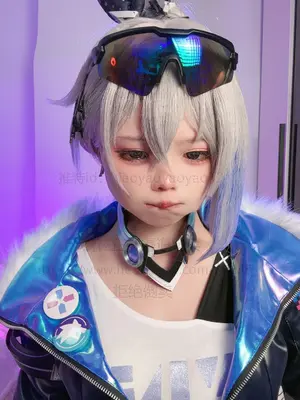 小瑶幺幺 (xiaoyaoyaoyao12) cosplay Silver Wolf – HonkaiStar Rail_003