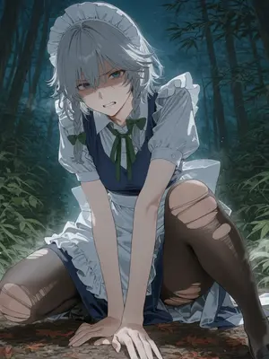 【Ramen-chan】十六夜咲夜 Izayoi Sakuya_008