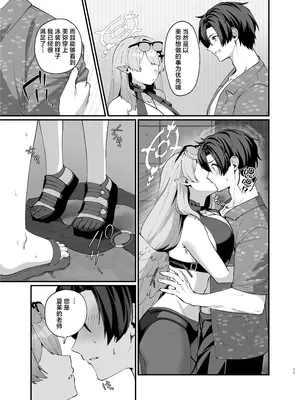 [めんだこ水族館 (織夏)] マジックアワーにおちる影 (ブルーアーカイブ)｜于梦幻的日暮时分投下的影子 [欶澜汉化组] [DL版]_0011