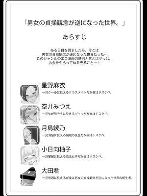 [じぇいく] 男女の貞操観念が逆になった世界。新装版 [DL版]_0004