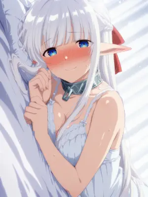[AIusagichan] 魔王の俺が奴隷エルフを嫁にしたんだが、どう愛でればいい ネフェリア An Archdemon's Dilemma How to Love Your Elf Bride Nephy [AI Generated]_010