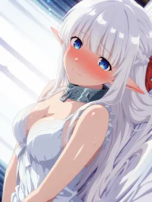 [AIusagichan] 魔王の俺が奴隷エルフを嫁にしたんだが、どう愛でればいい ネフェリア An Archdemon's Dilemma How to Love Your Elf Bride Nephy [AI Generated]_011