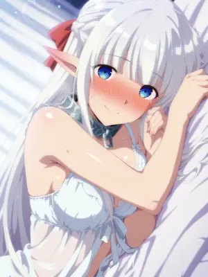 [AIusagichan] 魔王の俺が奴隷エルフを嫁にしたんだが、どう愛でればいい ネフェリア An Archdemon's Dilemma How to Love Your Elf Bride Nephy [AI Generated]_012