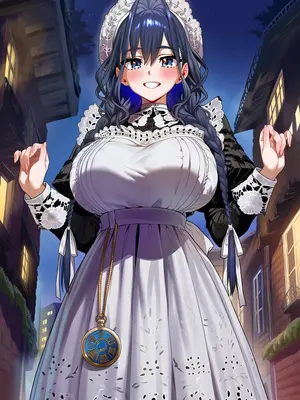 [AyakaStar] オーロ・クロニー ouro kronii (maid)_009