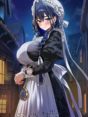[AyakaStar] オーロ・クロニー ouro kronii (maid)_010