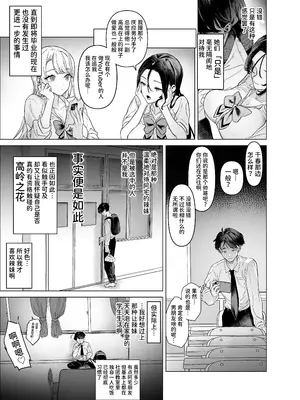 [青水庵 (狼亮輔)] 下手(したて)には出ないけどチンコには弱いギャルちゃんと巨根オタク｜虽然不会低声下气但对肉棒毫无抵抗力的辣妹与巨根宅男 [ひなの雄叫び] [DL版]_0010
