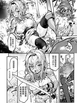 [波乗りネイビー (エビネイビー)] 聖騎士様♀は丸呑み触手のナカ♡ [欶澜汉化组×紫藤汉化组] [DL版]_0010