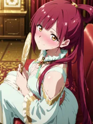 [AIusagichan] マギ 練紅玉 Magi Kougyoku Ren [AI Generated]_001