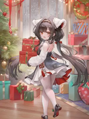 [Magakiiii] [まがき] 長風とのクリスマス [AI Generated]