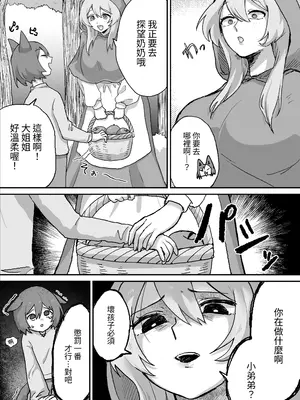 [リーサルもふもふ] 悪い子しょたオオカミ君をお姉さんがぐちゃぐちゃにしつける話 [ペンギン堂] [DL版]_0004