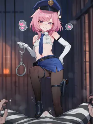 [Elys涟] 小昔涟警察 [AI Generated]_007