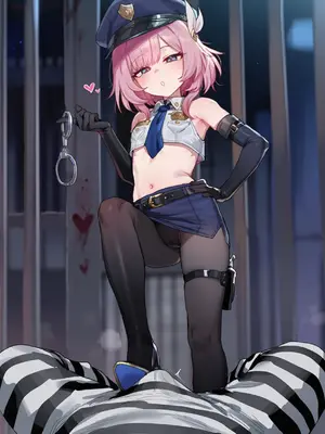 [Elys涟] 小昔涟警察 [AI Generated]_009