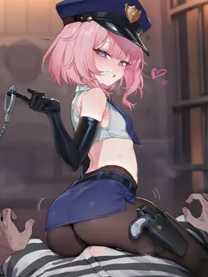 [Elys涟] 小昔涟警察 [AI Generated]_010