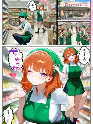 [イチャラブ堂] 家出してきたクラスの人気ギャルが彼女になったら嫁になるまで何度も中出しHさせてくれた話 [AI Generated]_009