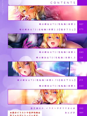 [UTEN+ (雨天あめか)] 俺の親友はTS(性転換)体質 総集編2_0005
