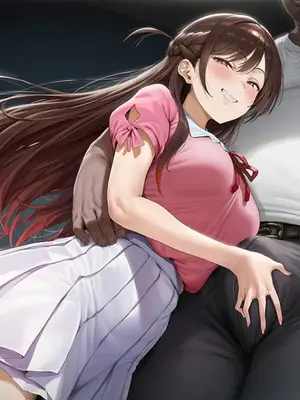 [RayAi] Chizuru Mizuhara & Mami Nanami | Rent A Girlfriend (Patreon) [AI Generated]_00007