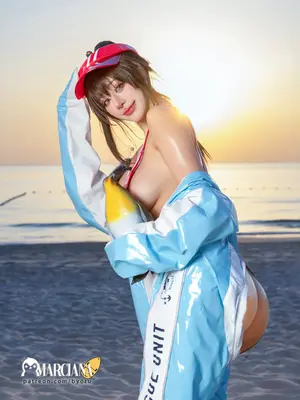 Byoru cosplay - Marciana 《Marine Study》 [NIKKE]_0005