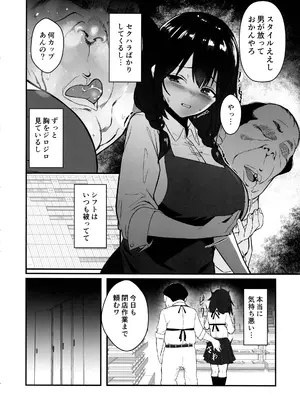 (COMIC1☆28) [どうしょく (舷)] 人生終了アルバイト～巨乳少女はセクハラ店長に孕まされる～_0006
