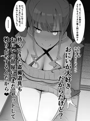 [ねぐろ堂 (飯島らると)] 見守りカメラでお兄を視てたらあたしも視られてた話_0006