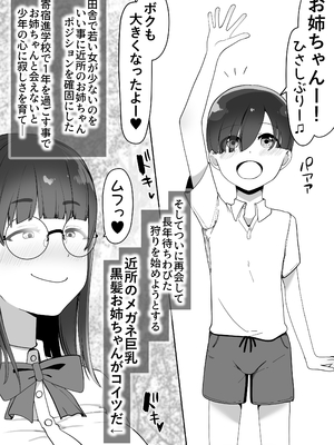 [青星 (ツユキ)] でか乳お姉ちゃんが童貞ショタ食いして孕む本_0007