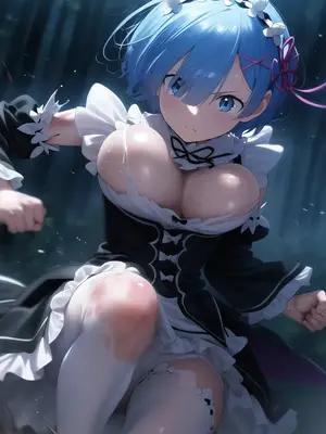 [Mikitoon_studio] レム敗北 [AI Generated]_003