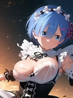 [Mikitoon_studio] レム敗北 [AI Generated]_005