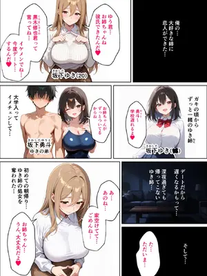 [YUMAFACTORY] 弟が彼氏持ちの巨乳姉を寝取って孕ませてボテ腹セックスするお話〜坂下ゆきの場合 [AI Generated]_003