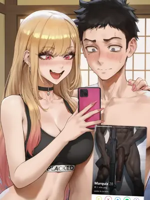 [物理鸡煲个人机翻][Potions] Marin Kitagawa Captionless Image Set (80 ish images) (Patreon) [AI Generated][Chinese]_00003