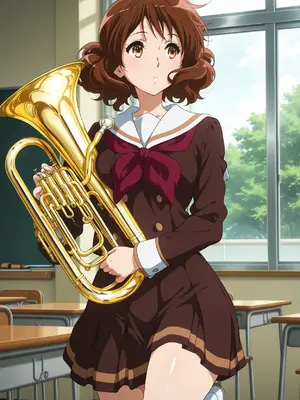 [BoBo345] 黄前久美子 Kumiko Oumae (響け!ユーフォニアムSound! Euphonium) 867P [AI Generated]_001