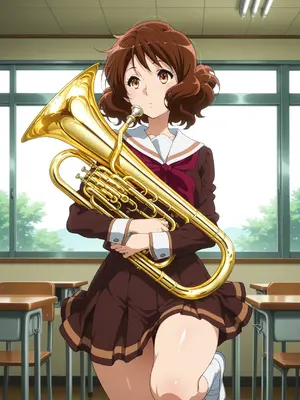 [BoBo345] 黄前久美子 Kumiko Oumae (響け!ユーフォニアムSound! Euphonium) 867P [AI Generated]_004