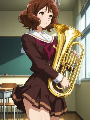[BoBo345] 黄前久美子 Kumiko Oumae (響け!ユーフォニアムSound! Euphonium) 867P [AI Generated]_006