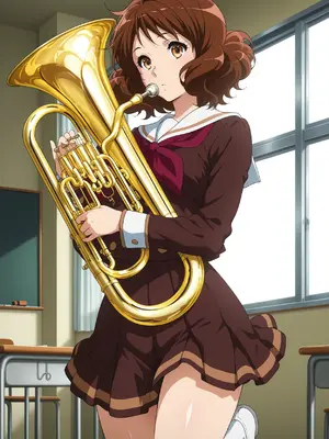 [BoBo345] 黄前久美子 Kumiko Oumae (響け!ユーフォニアムSound! Euphonium) 867P [AI Generated]_007