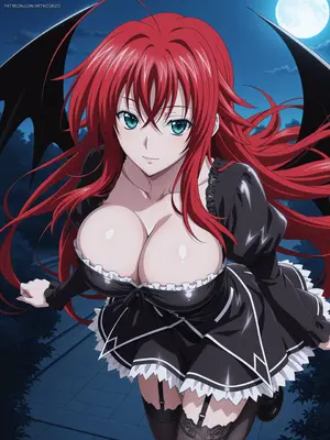 artkoikoi - Rias Gremory ︱ DxD (Patreon) (Set 10) [AI Generated]