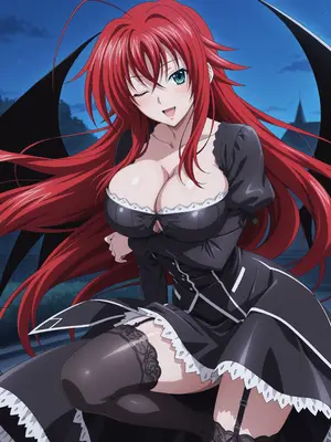 artkoikoi - Rias Gremory ︱ DxD (Patreon) (Set 10) [AI Generated]_002