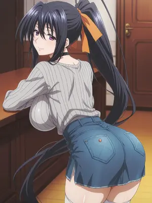 NoxxAI - Himejima Akeno (High School DxD, 164p) (Patreon) [AI Generated]_0004
