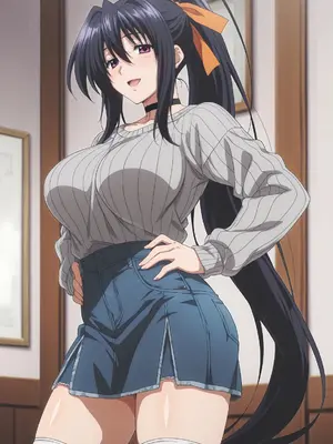 NoxxAI - Himejima Akeno (High School DxD, 164p) (Patreon) [AI Generated]_0009