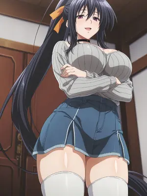 NoxxAI - Himejima Akeno (High School DxD, 164p) (Patreon) [AI Generated]_0011