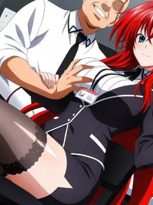 恶魔高校 莉雅丝 办公室OL女郎群体寝取篇 71P[AI Generated]_00000005