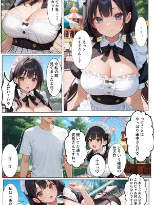 (同人CG集) [エビ反り] 【総集編】ティファニーパーク～ここのスタッフ全員犯し放題って本当ですか？～1～4話 [AI生成]_011