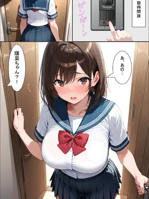(同人CG集) [ここちょ] ギャルを寝取る～地味巨乳と金髪人妻に中出しSEX～ [AI生成]_008