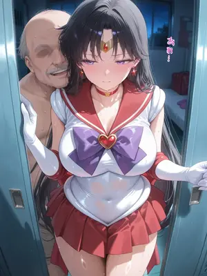 [ぱられるの世界] Sailor Mars - Changing Room (Patreon) (AI Generated)_004