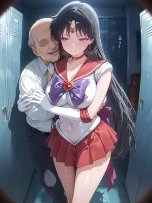 [ぱられるの世界] Sailor Mars - Changing Room (Patreon) (AI Generated)_006