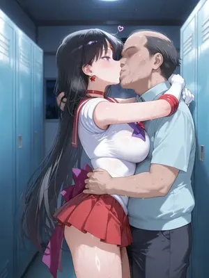[ぱられるの世界] Sailor Mars - Changing Room (Patreon) (AI Generated)_008