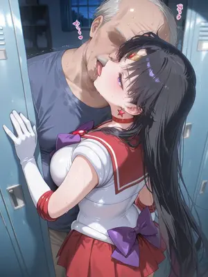 [ぱられるの世界] Sailor Mars - Changing Room (Patreon) (AI Generated)_010