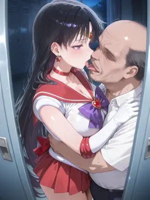 [ぱられるの世界] Sailor Mars - Changing Room (Patreon) (AI Generated)_012