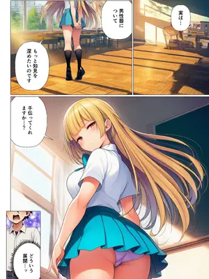(同人CG集) [サークル休館日] 陰キャのオレが転校先で入部したのはコスプレ研究部！？ [AI生成]_009