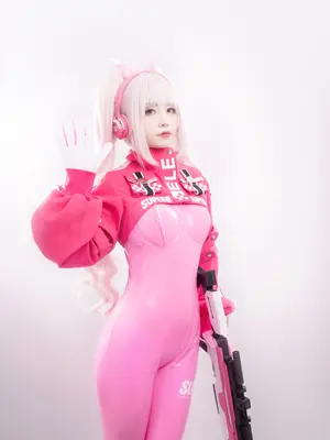 爆机少女喵小吉 (Nekokoyoshi) - NIKKE 爱丽丝_012