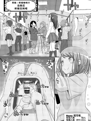 [39亭] 搾精成功!？チクビッチーズ!!～♂男の娘♀搾精カフェ潜入編～[中国翻訳]_0002