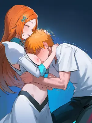 (Haruto) Rukia Kuchiki & Orihime Inoue Bundle - (Bleach) - 181P [AI Generated]_009