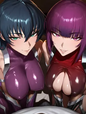 [SoraEros] Taimanin Asagi - Asagi vs Oboro [AI Generated]_001